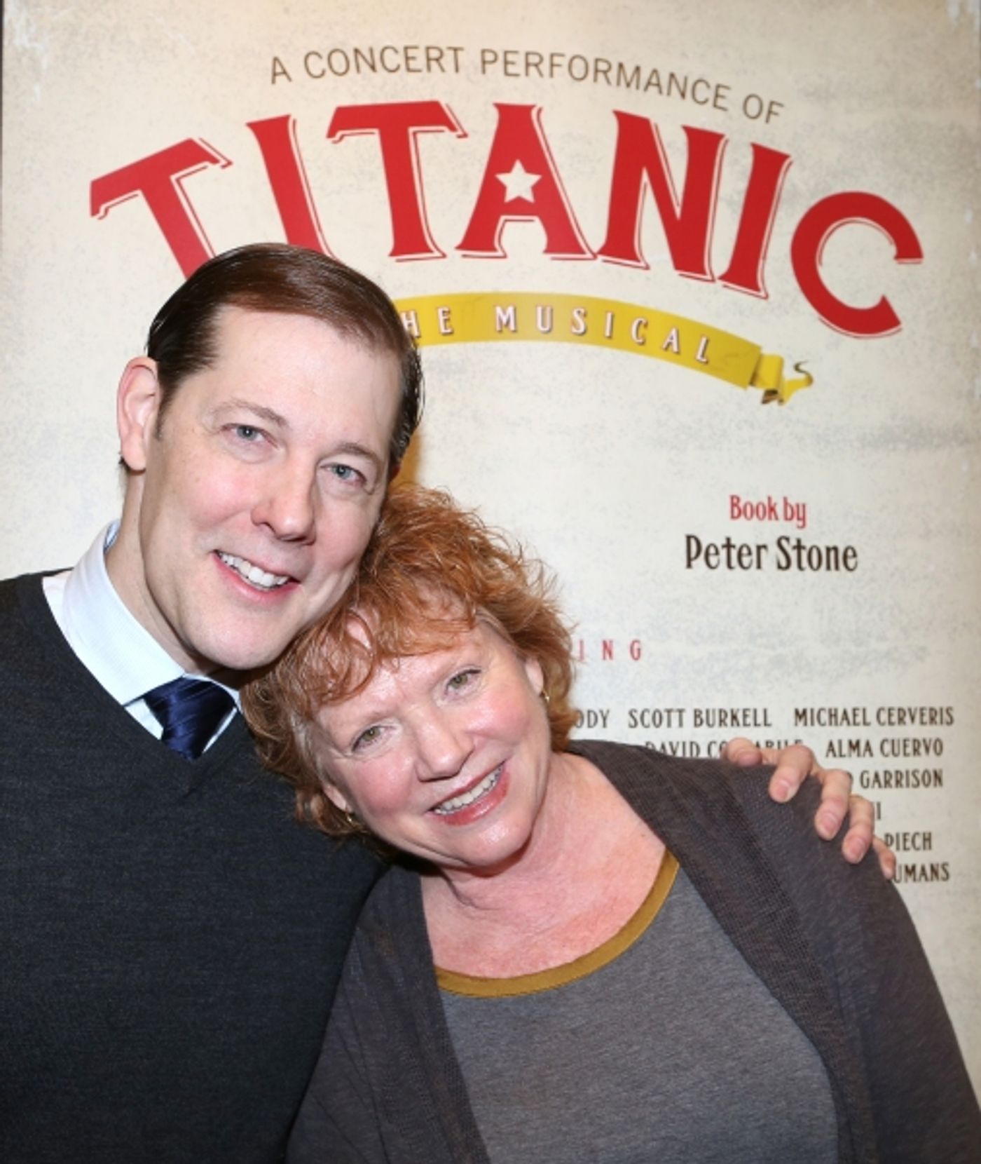 Photo Coverage: Meet the Company of TITANIC: THE MUSICAL Concert Image