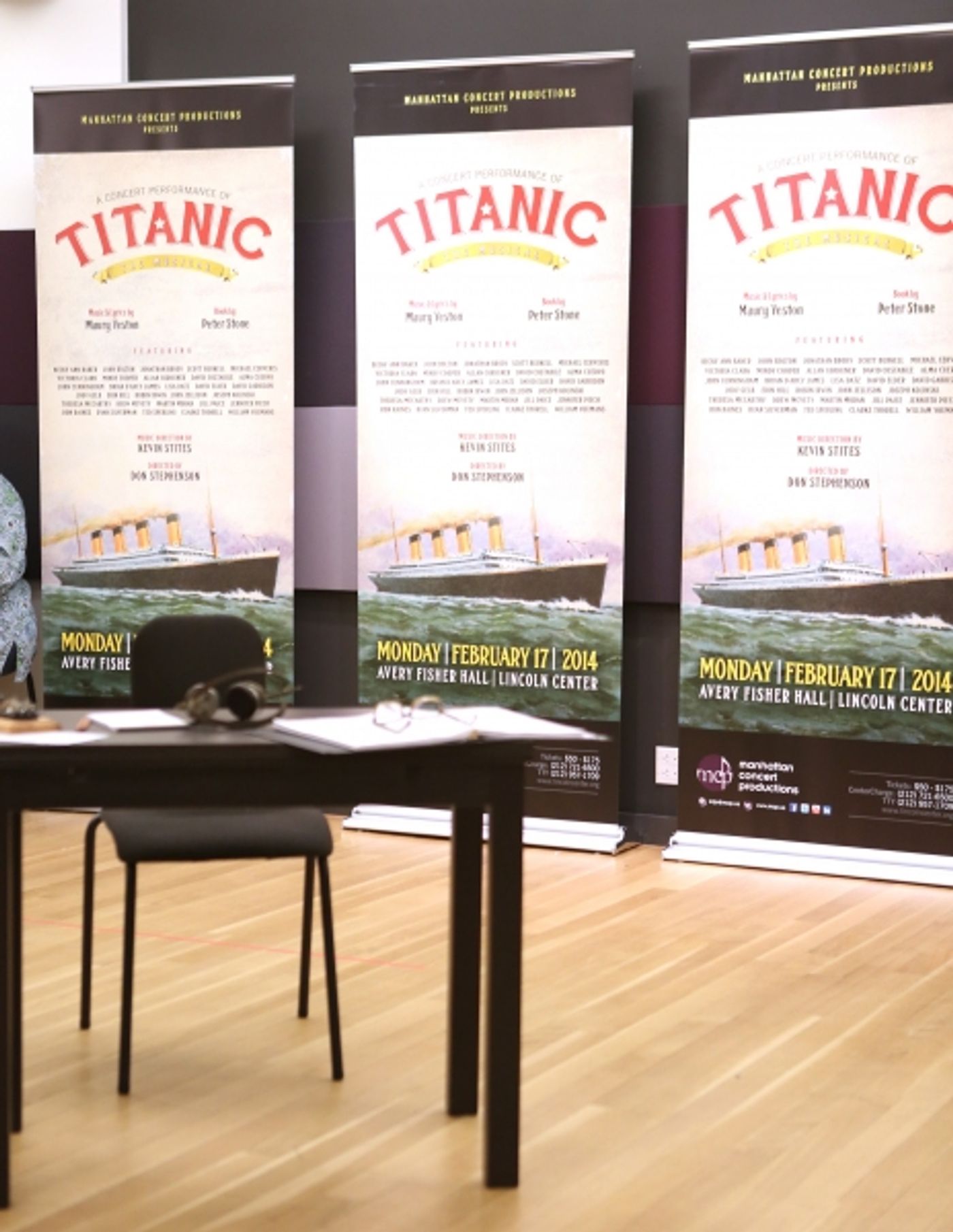 Photo Coverage: Sail On! In Rehearsal with Brian d'Arcy James, Jill Paice & the Cast of TITANIC Photo Coverage: Sail On! In Rehearsal with Brian d'Arcy James, Jill Paice & the Cast of TITANIC Image