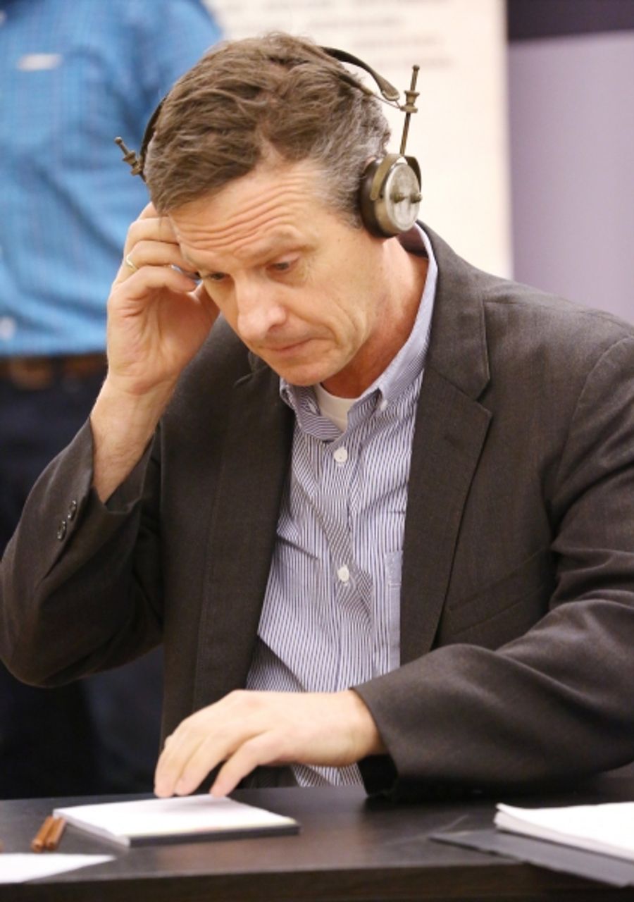 Photo Coverage: Sail On! In Rehearsal with Brian d'Arcy James, Jill Paice & the Cast of TITANIC Image