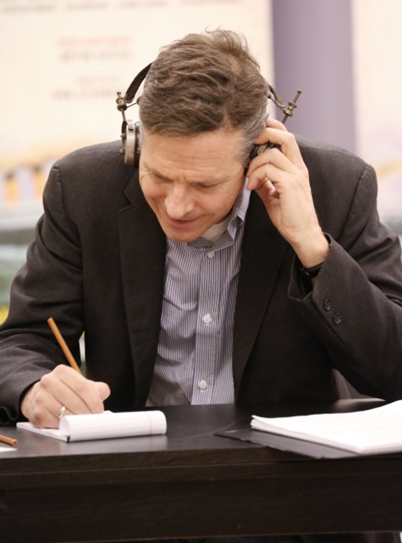 Photo Coverage: Sail On! In Rehearsal with Brian d'Arcy James, Jill Paice & the Cast of TITANIC  Image