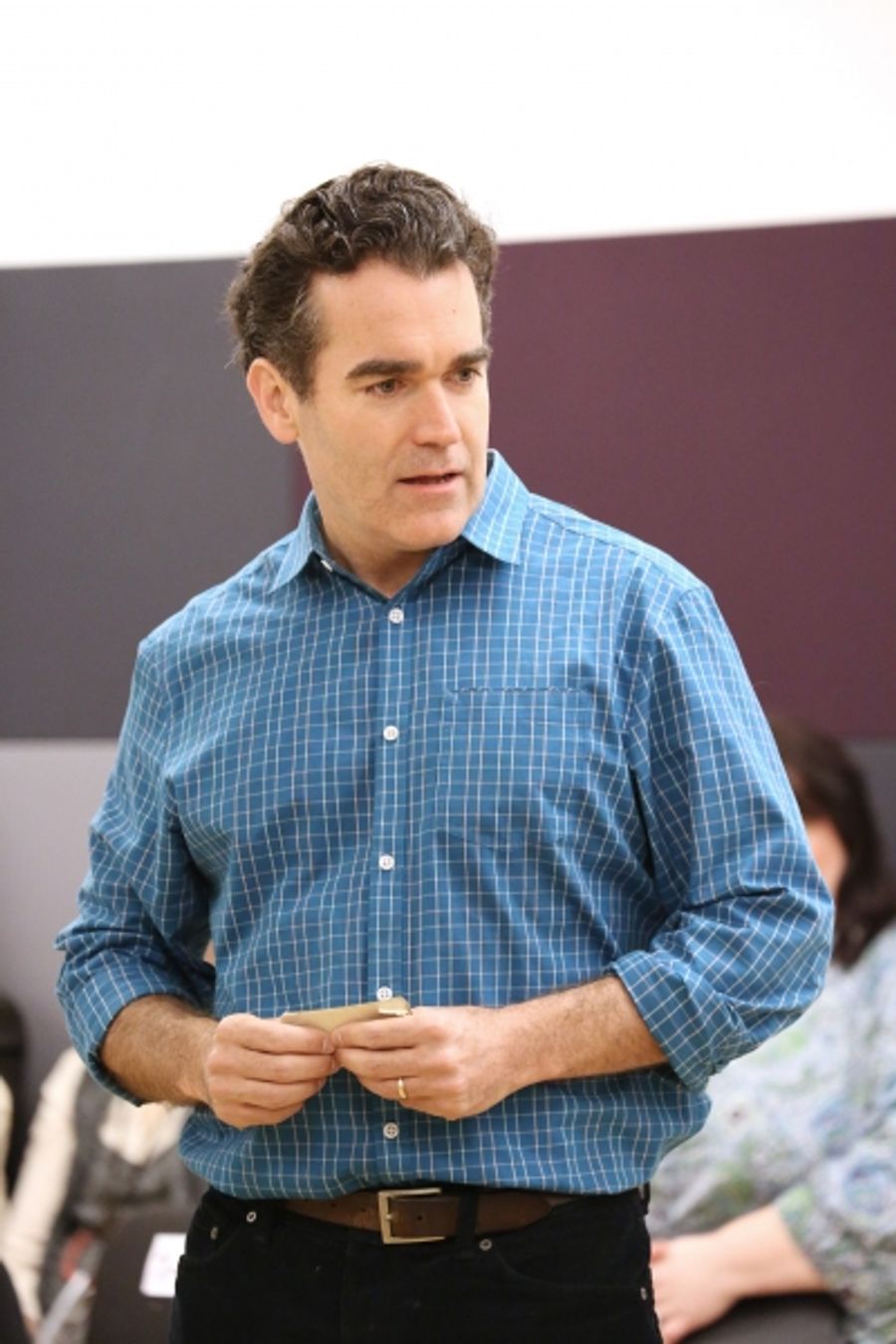 Photo Coverage: Sail On! In Rehearsal with Brian d'Arcy James, Jill Paice & the Cast of TITANIC Image