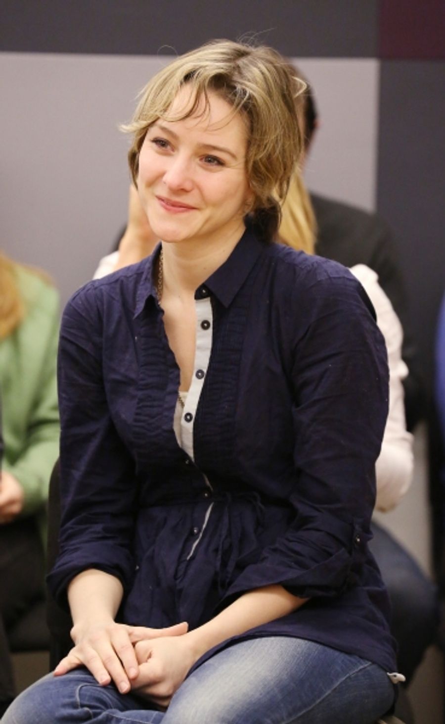 Photo Coverage: Sail On! In Rehearsal with Brian d'Arcy James, Jill Paice & the Cast of TITANIC Image