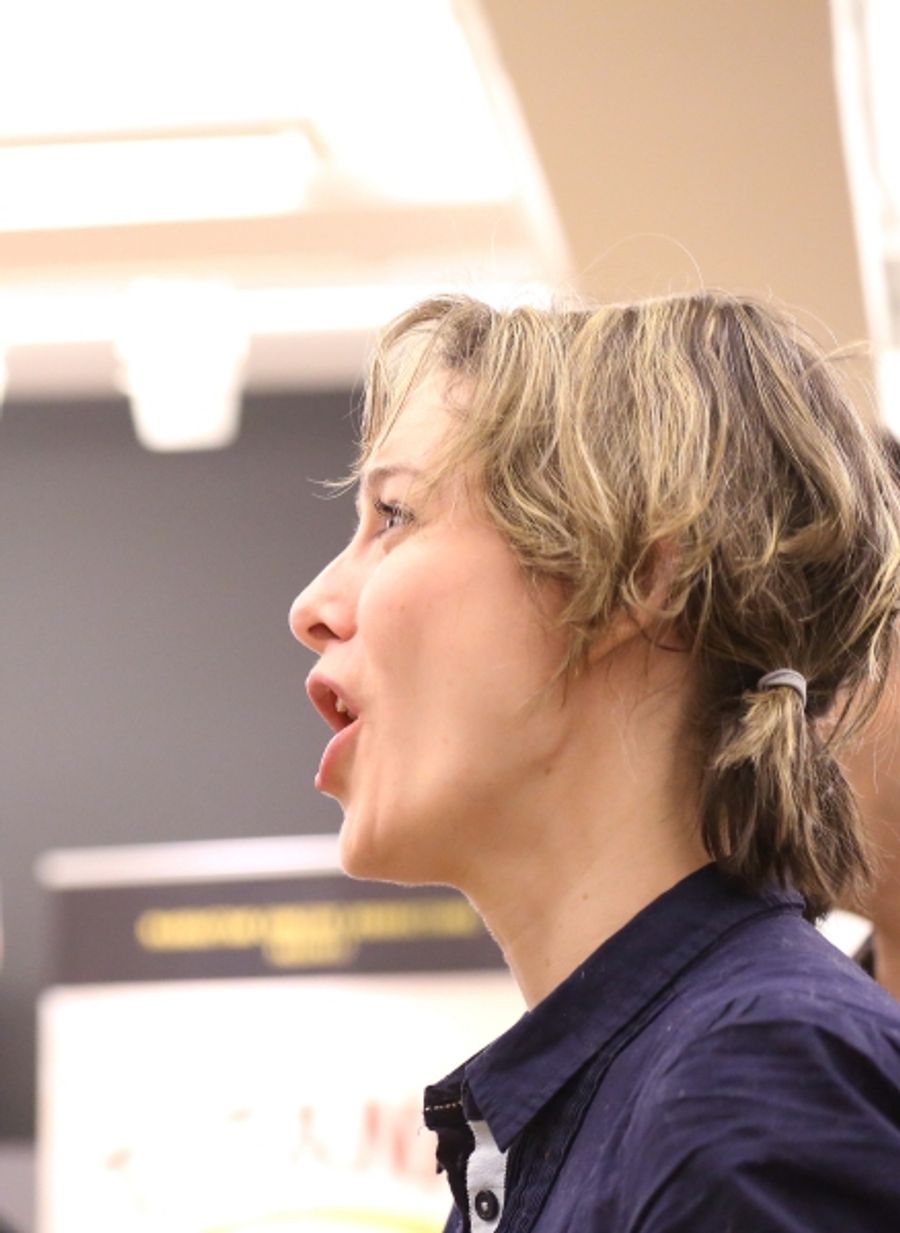 Photo Coverage: Sail On! In Rehearsal with Brian d'Arcy James, Jill Paice & the Cast of TITANIC Image