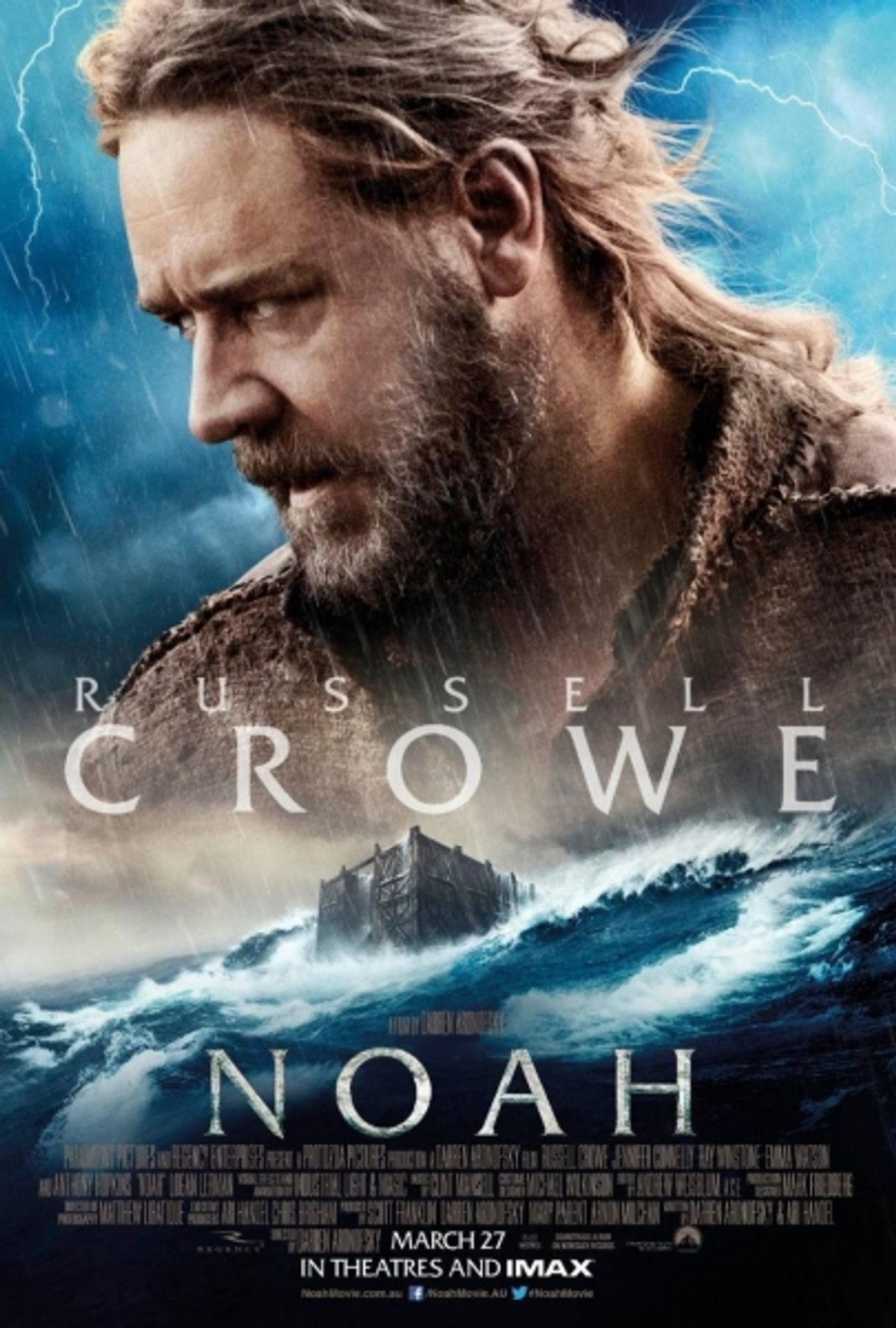Photo Flash: Two New International Posters for Darren Aronofsky's NOAH  Image