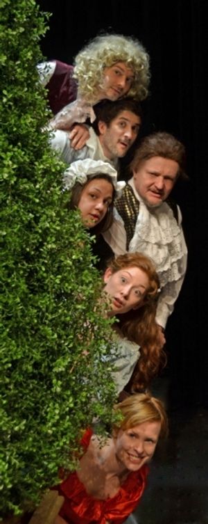 Christopher J. Young (Philliste), Phil E. Eichinger (Alcippe), Alan Coates (Geronte), Photo