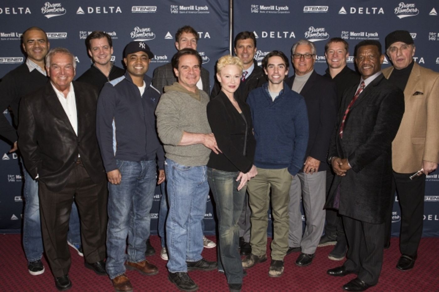 Photo Coverage: Yankees Alumni Visit BRONX BOMBERS on Broadway! Photo Coverage: Yankees Alumni Visit BRONX BOMBERS on Broadway! Image