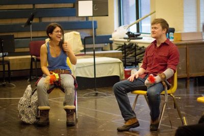 Sarah Stiles & Steven Boyer Photo