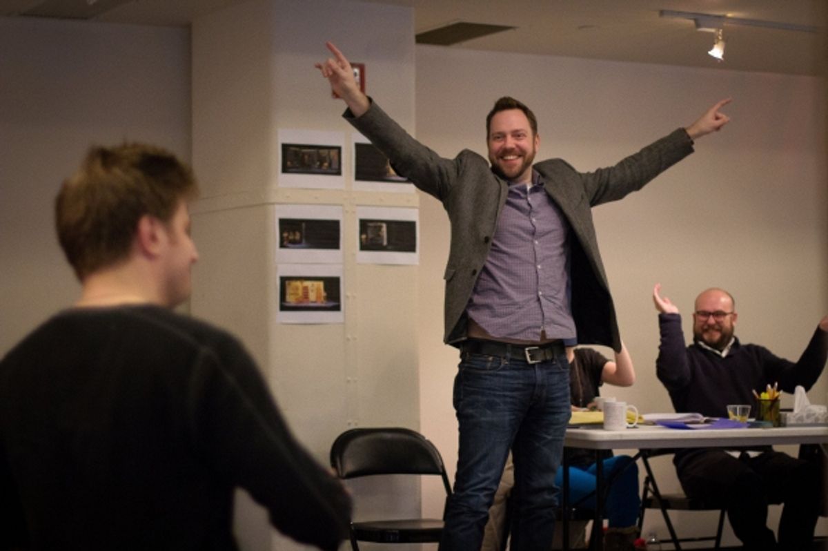 Director Moritz von Stuelpnagel & Playwright Robert Askins at 