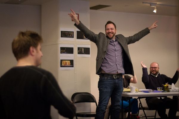 Director Moritz von Stuelpnagel & Playwright Robert Askins Photo