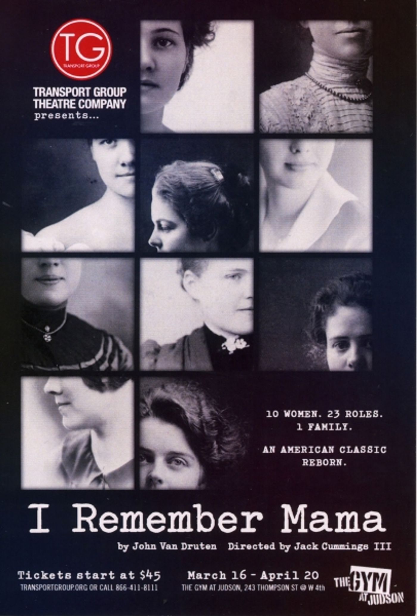 Photo Coverage: Meet the Cast of Transport Group's I REMEMBER MAMA  Image