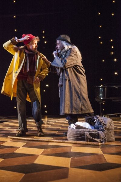 Brendan Spieth as Clown and Mark Nelson as Old Shepherd Photo