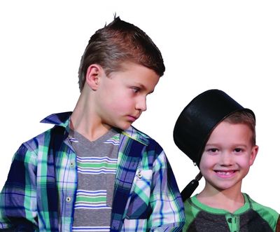 Crey Abbas (Peter) and Jackson Gabby (Fudge) Photo