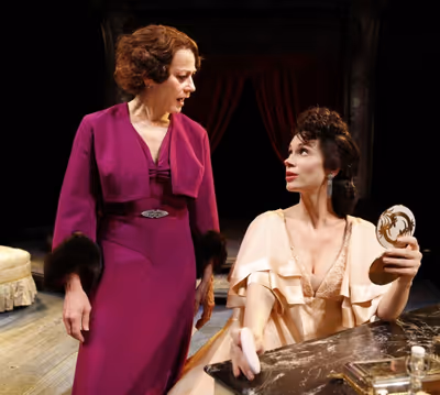 Rose (Louise Pitre) challenges the choices of Louise (Jessica Rush), now famed burles Photo