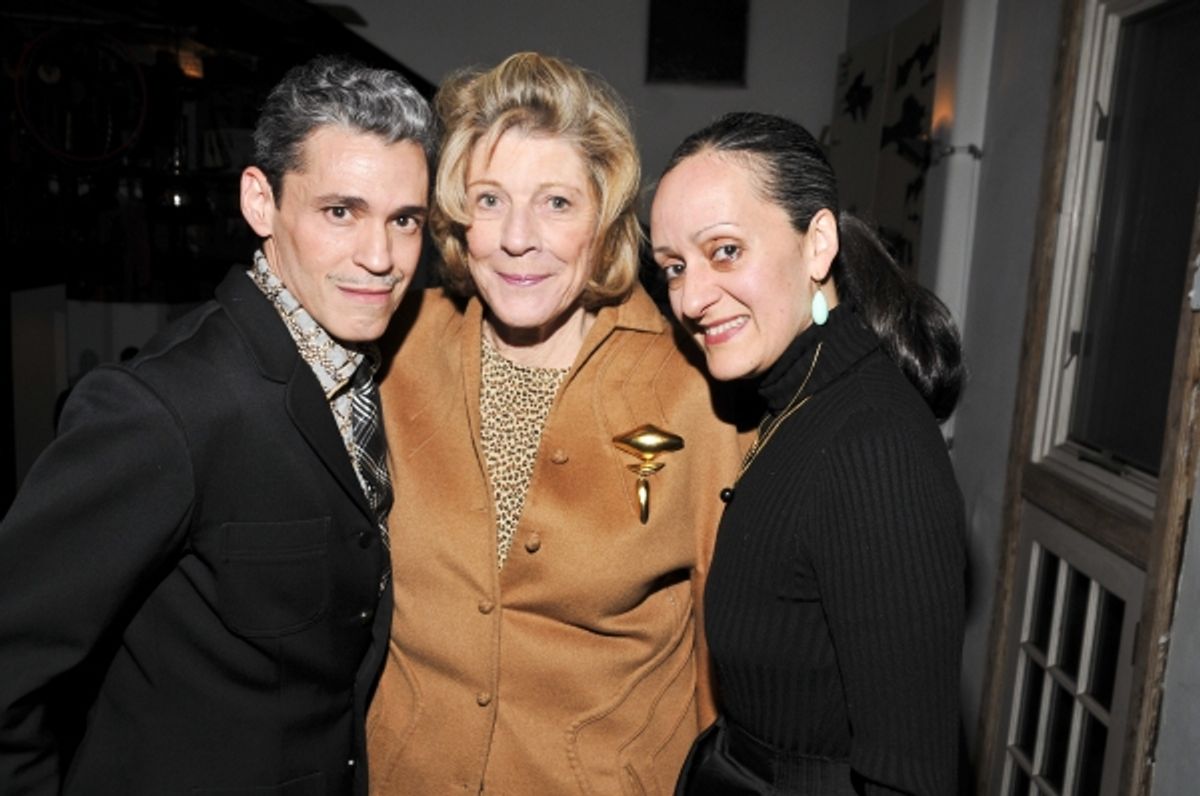 Ruben Toledo, Agnes Gund and Isabel Toledo at 