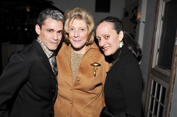 Ruben Toledo, Agnes Gund and Isabel Toledo Photo