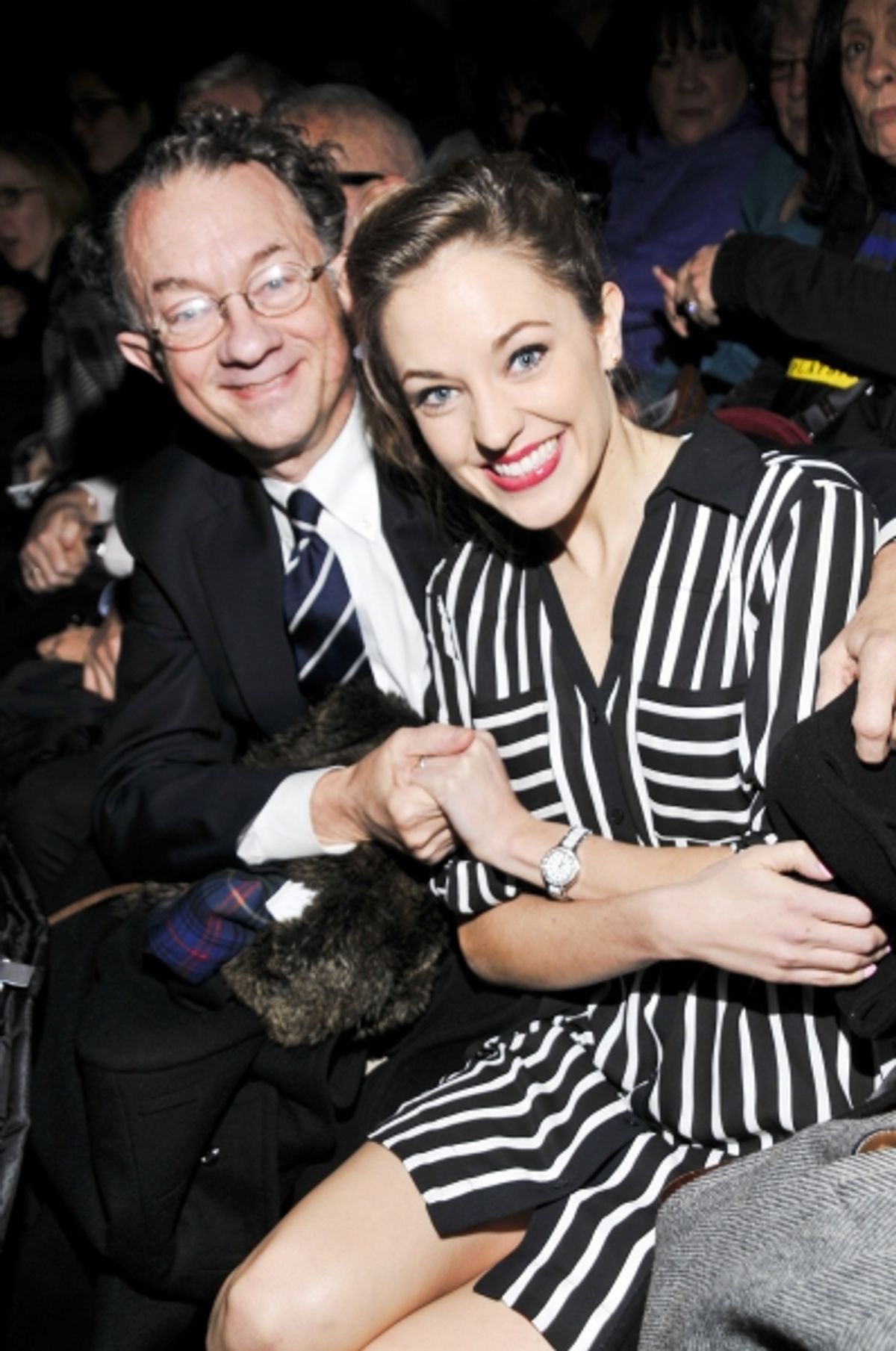 William Ivey Long and Laura Osnes at 