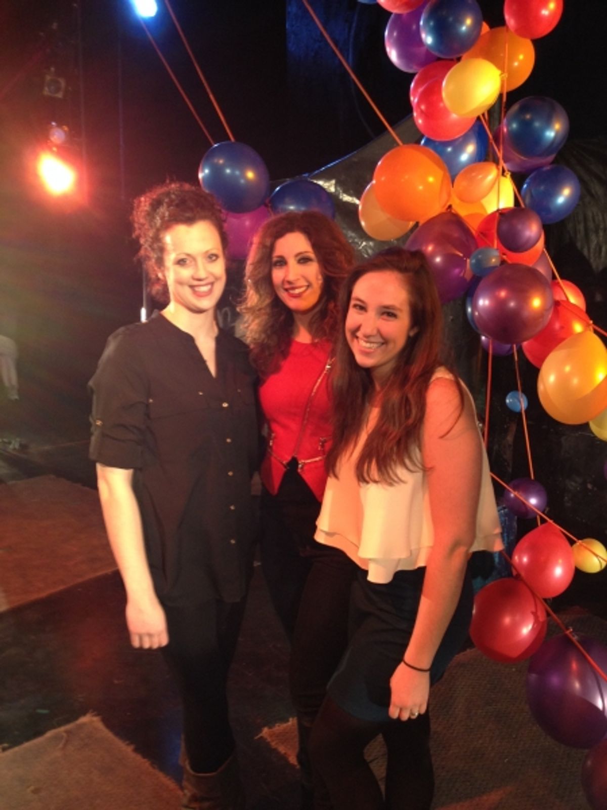 Allison Hendrix, Hillary Marren, Hannah Dawe at 