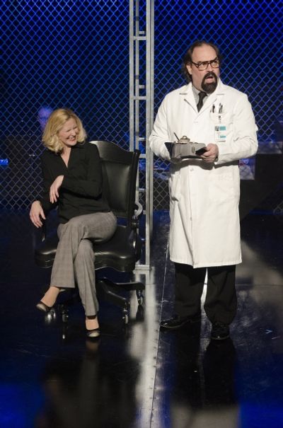Angela Jensen-Frey (Diana) and Joe Dignoti (Doctor) Photo