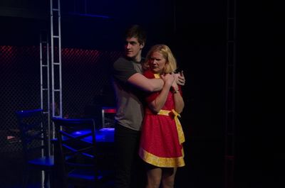 Sam Swerczek (Gabe) and Angela Jensen-Frey (Diana) Photo