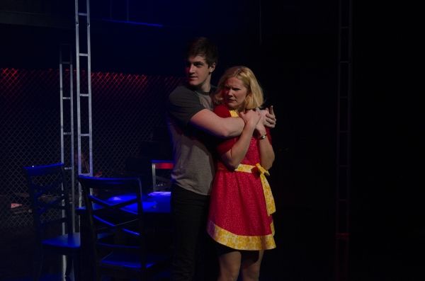 Sam Swerczek (Gabe) and Angela Jensen-Frey (Diana) Photo