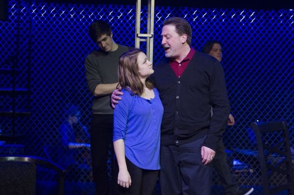 Sam Swerczek (Gabe), Grace Bydalek (Natalie) and Jeffrey Pierce (Dan) Photo