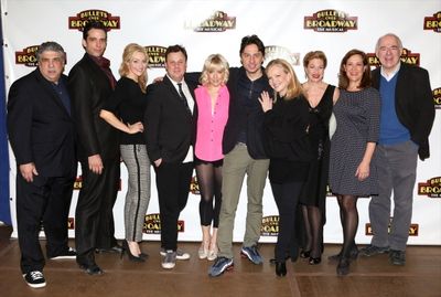 Vincent Pastore, Nick Cordero, Betsy Wolfe, Brooks Ashmanskas, Helene Yorke, Zach Bra Photo