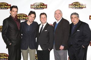 Nick Cordero, Zach Braff, Brooks Ashmanskas, Lenny Wolpe and Vincent Pastore @ BroadwayWorld Nick Cordero, Zach Braff, Brooks Ashmanskas, Lenny Wolpe and Vincent Pastore Photo
