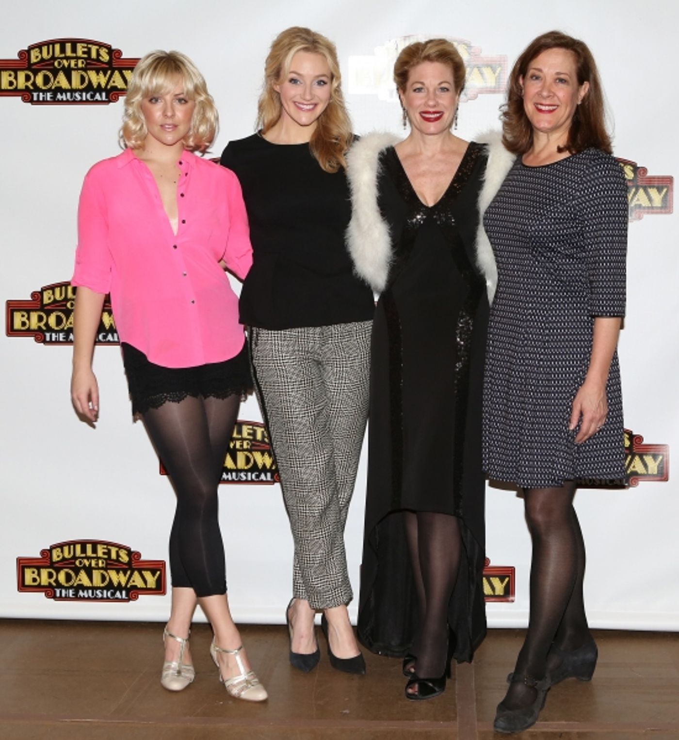 Photo Coverage: Company of BULLETS OVER BROADWAY Meets the Press! Image