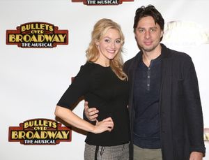 Betsy Wolfe and Zach Braff  Photo