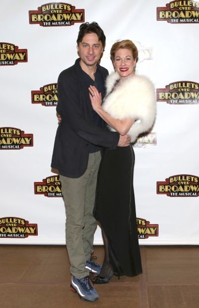 Zach Braff and Marin Mazzie  Photo