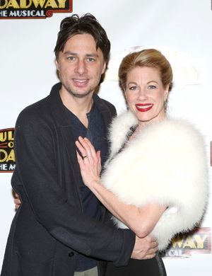 Zach Braff and Marin Mazzie  Photo