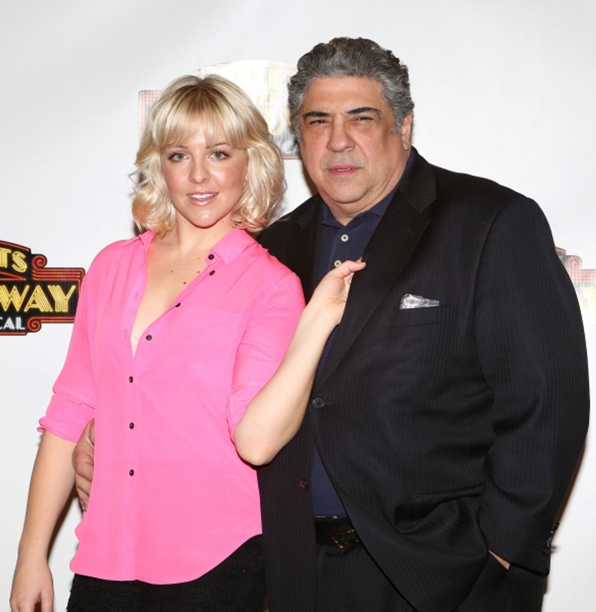 Helene Yorke and Vincent Pastore  at 