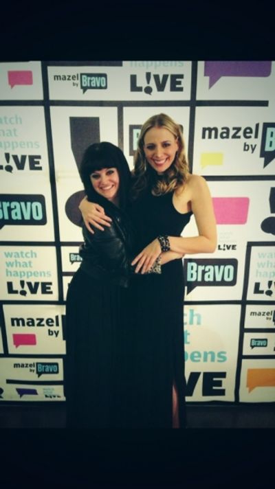 Stacey Oristano and I in Bravo Heaven. Photo