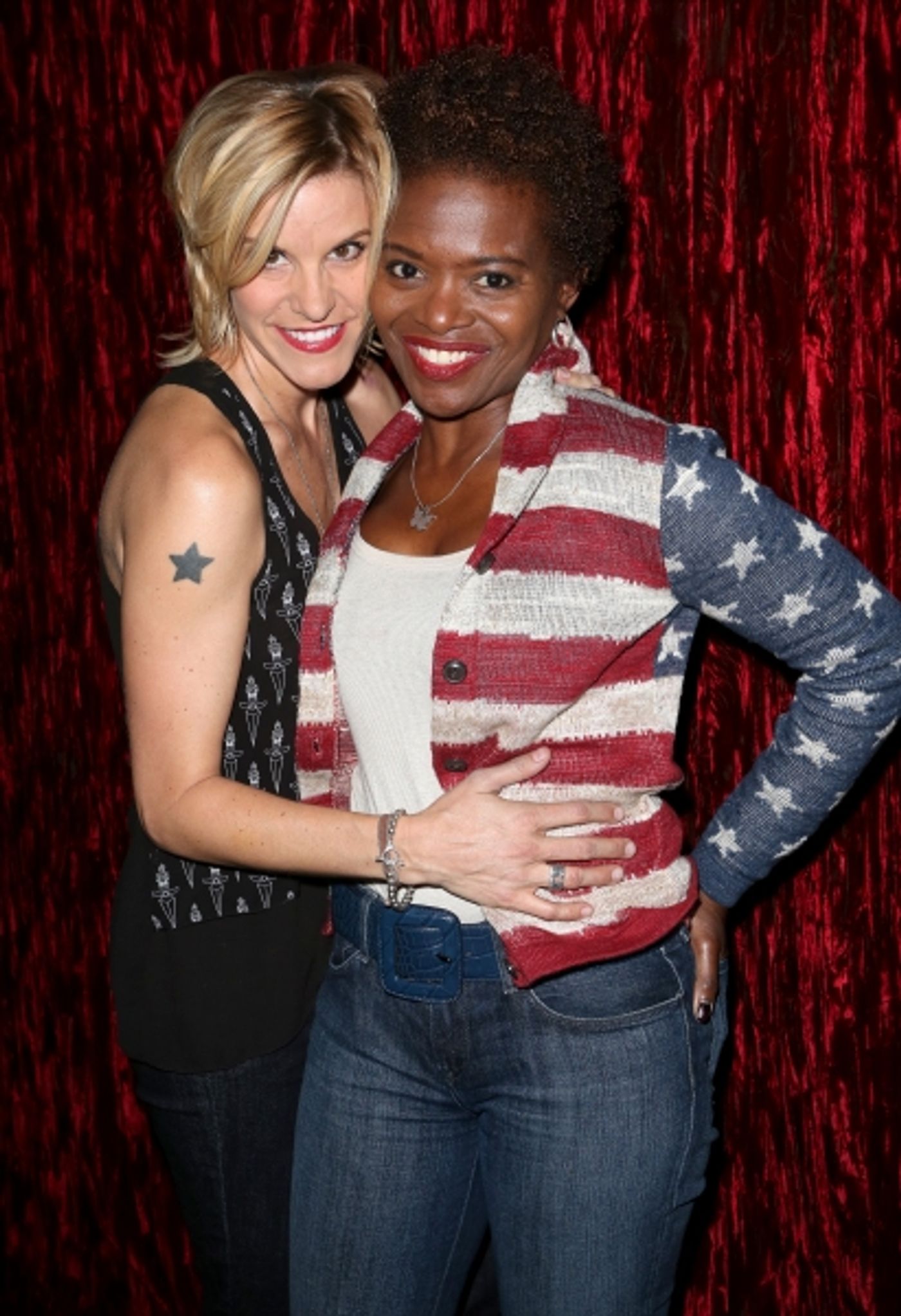 Photo Coverage: Backstage with the IF/THEN Cast at Free Fan Concert! Photo Coverage: Backstage with the IF/THEN Cast at Free Fan Concert! Image