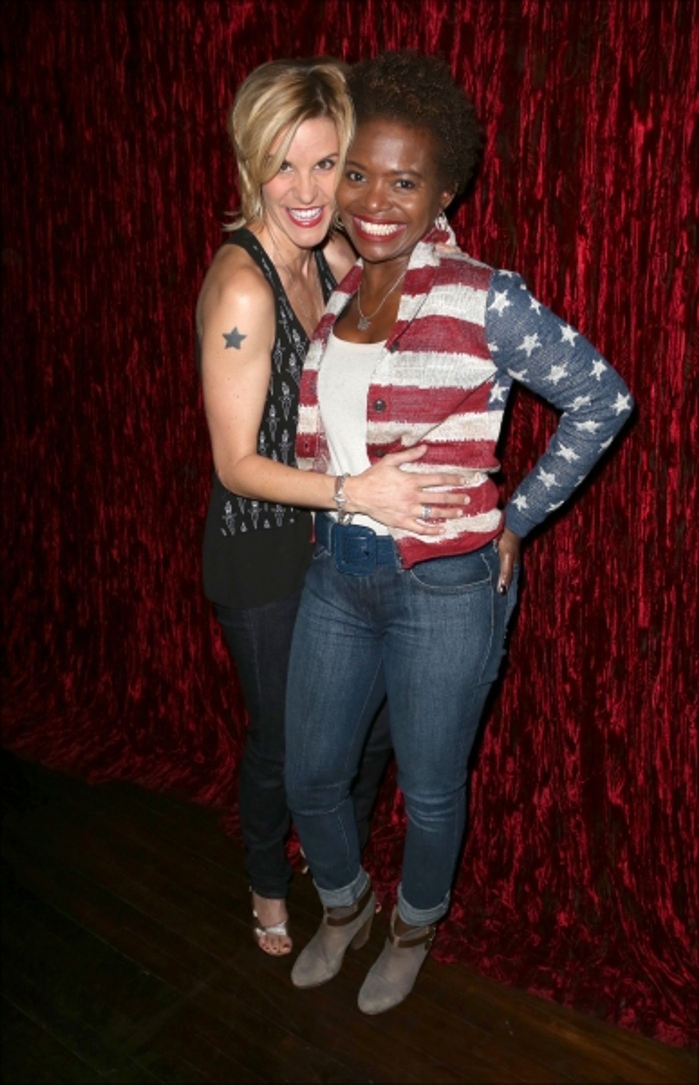 Photo Coverage: Backstage with the IF/THEN Cast at Free Fan Concert! Photo Coverage: Backstage with the IF/THEN Cast at Free Fan Concert! Image