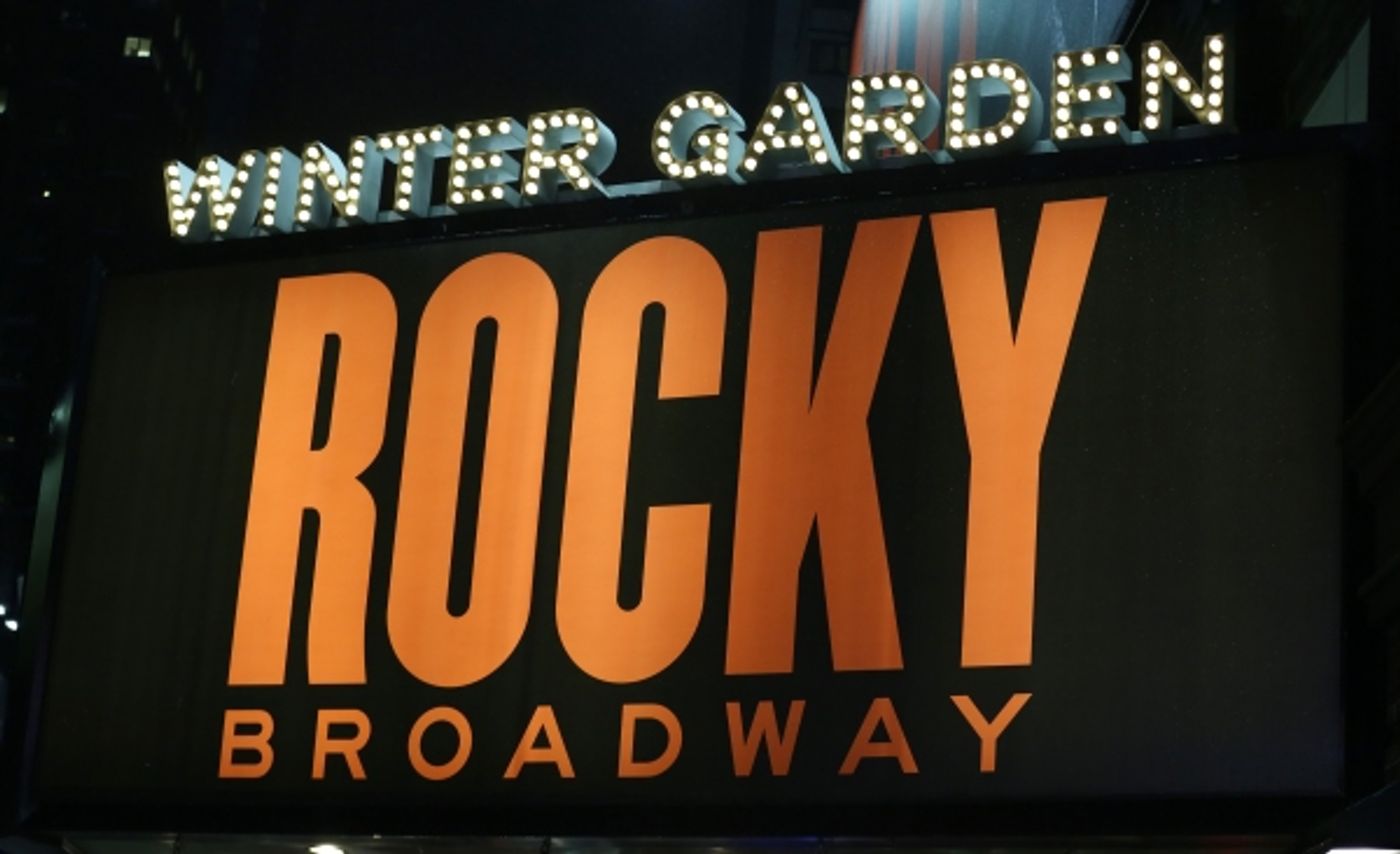 Photo Coverage: ROCKY Comes Out Punching with Surprise Appearance by Sylvester Stallone at First Preview! Image