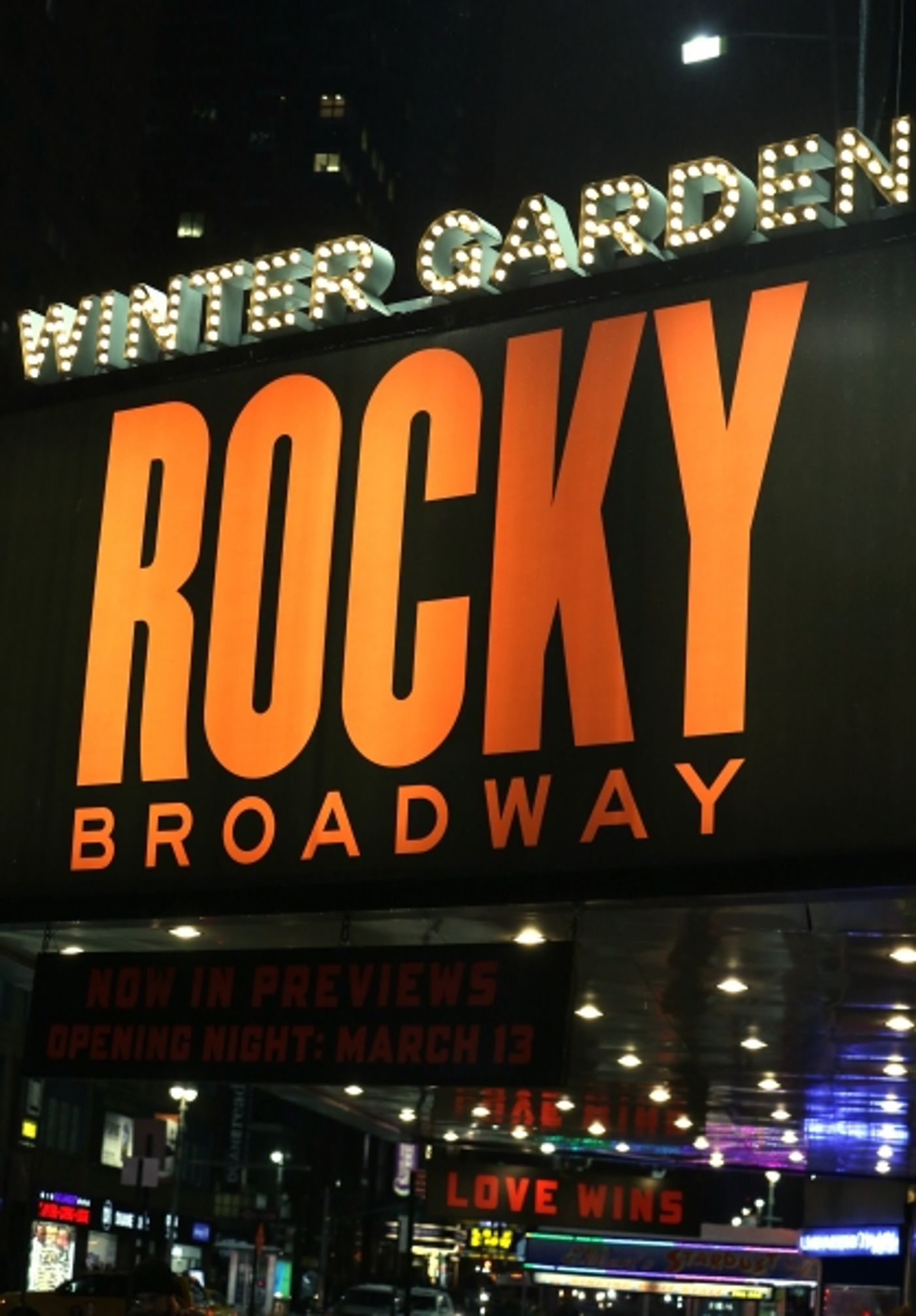 Photo Coverage: ROCKY Comes Out Punching with Surprise Appearance by Sylvester Stallone at First Preview! Image