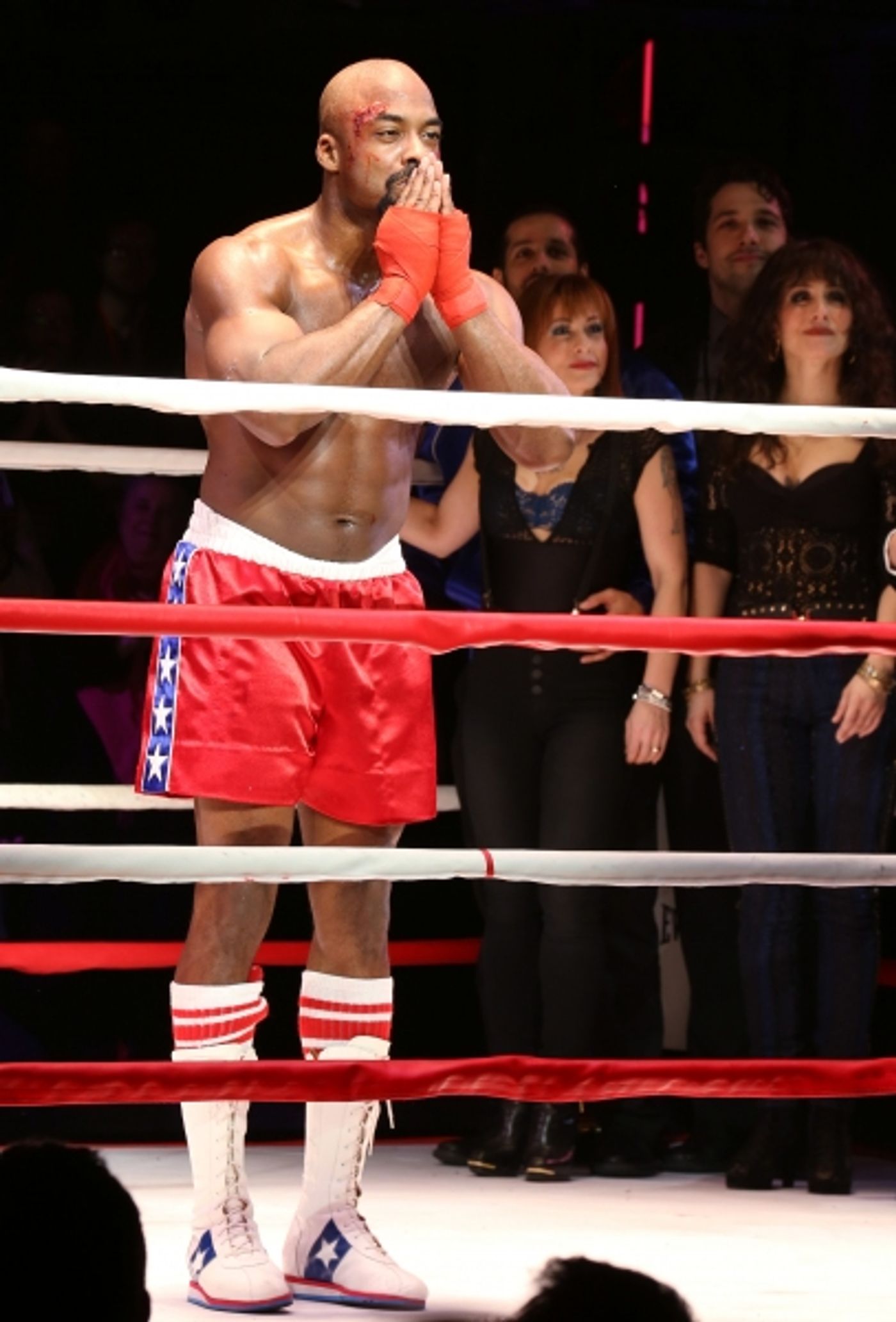 Photo Coverage: ROCKY Comes Out Punching with Surprise Appearance by Sylvester Stallone at First Preview! Image