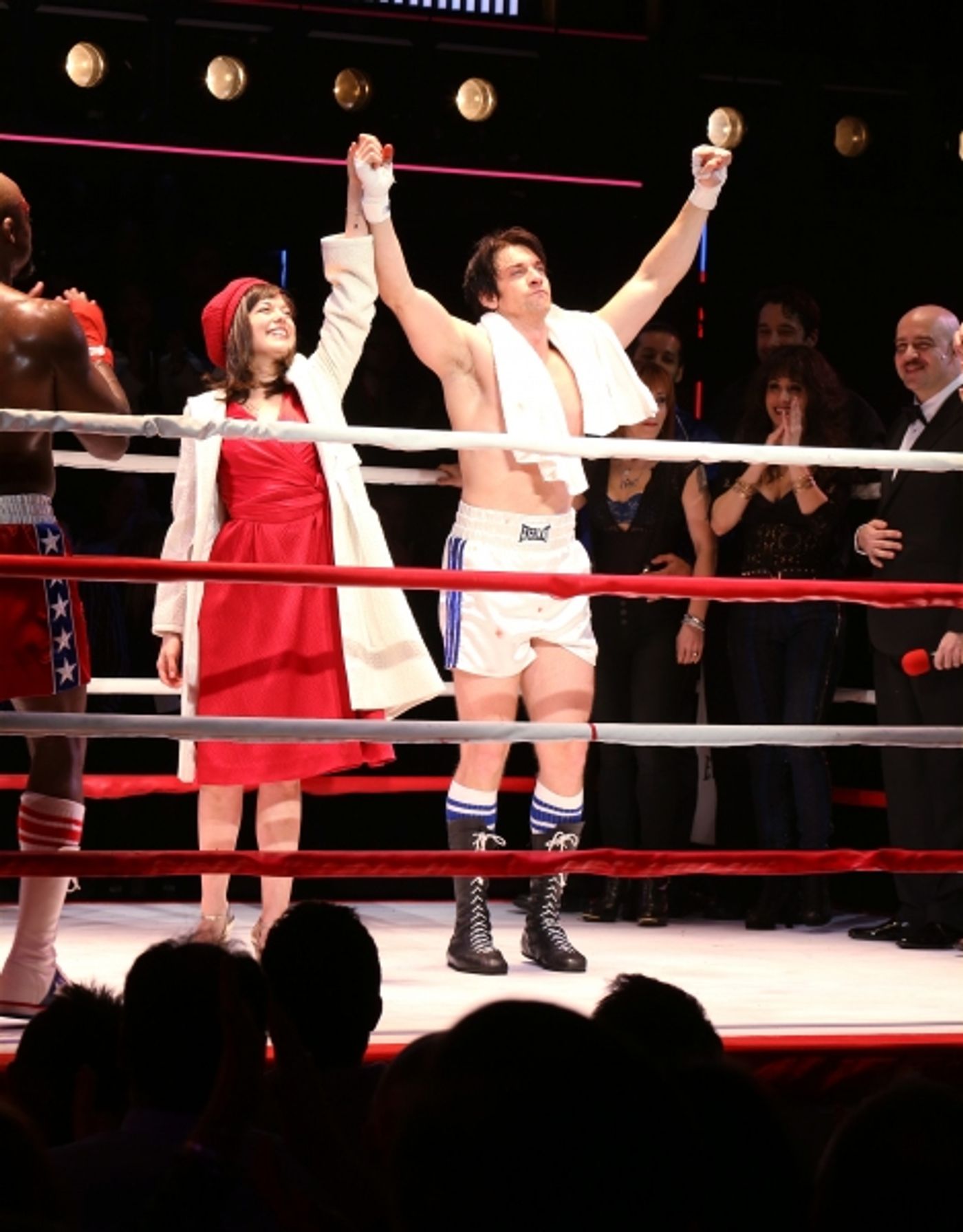 Photo Coverage: ROCKY Comes Out Punching with Surprise Appearance by Sylvester Stallone at First Preview! Image
