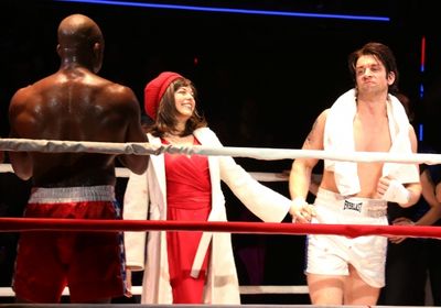 Terence Archie, Margo Seibert and Andy Karl  Photo