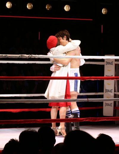 Margo Seibert and Andy Karl  Photo