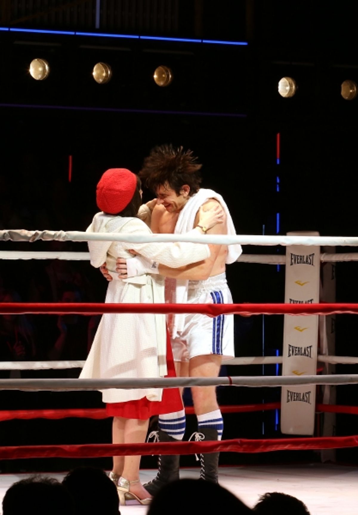 Margo Seibert and Andy Karl  at 