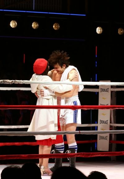 Margo Seibert and Andy Karl  Photo