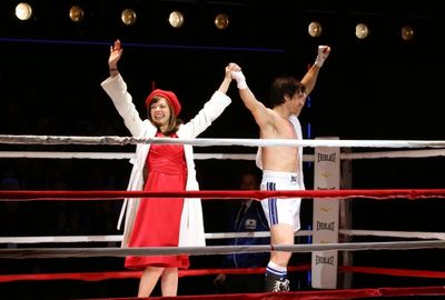 Margo Seibert and Andy Karl  Photo
