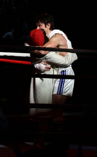Margo Seibert and Andy Karl  Photo