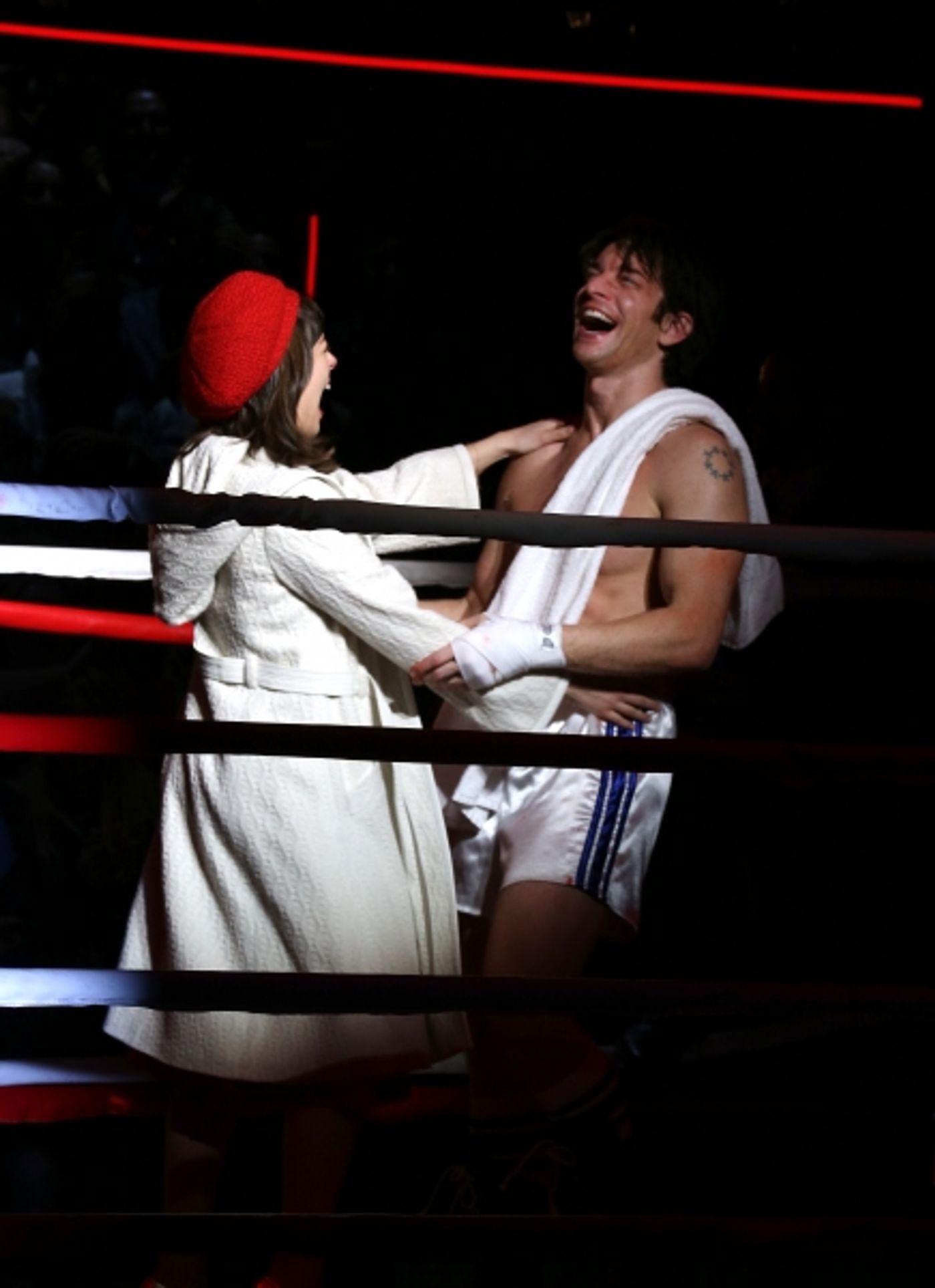 Photo Coverage: ROCKY Comes Out Punching with Surprise Appearance by Sylvester Stallone at First Preview! Image