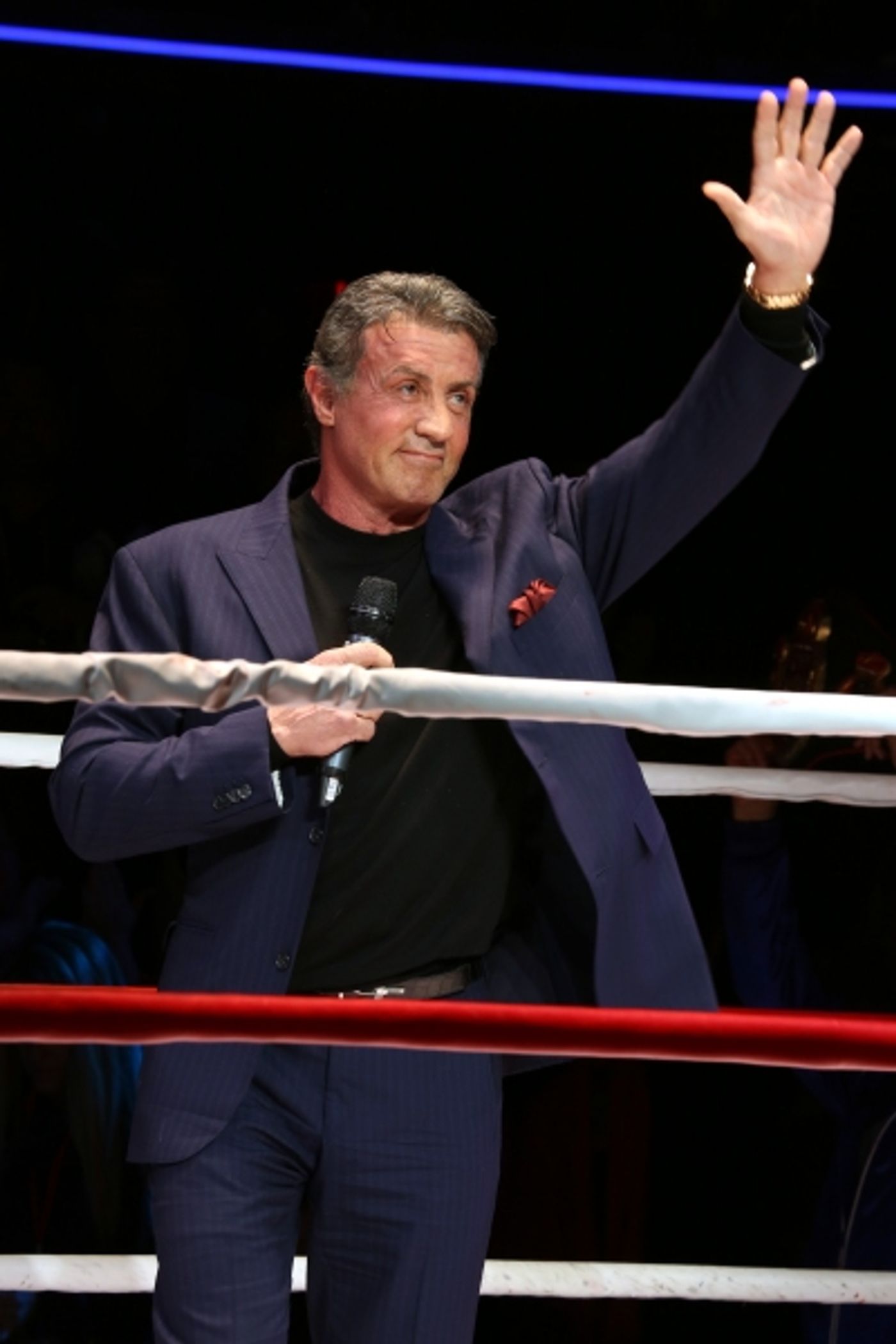 Photo Coverage: ROCKY Comes Out Punching with Surprise Appearance by Sylvester Stallone at First Preview! Image