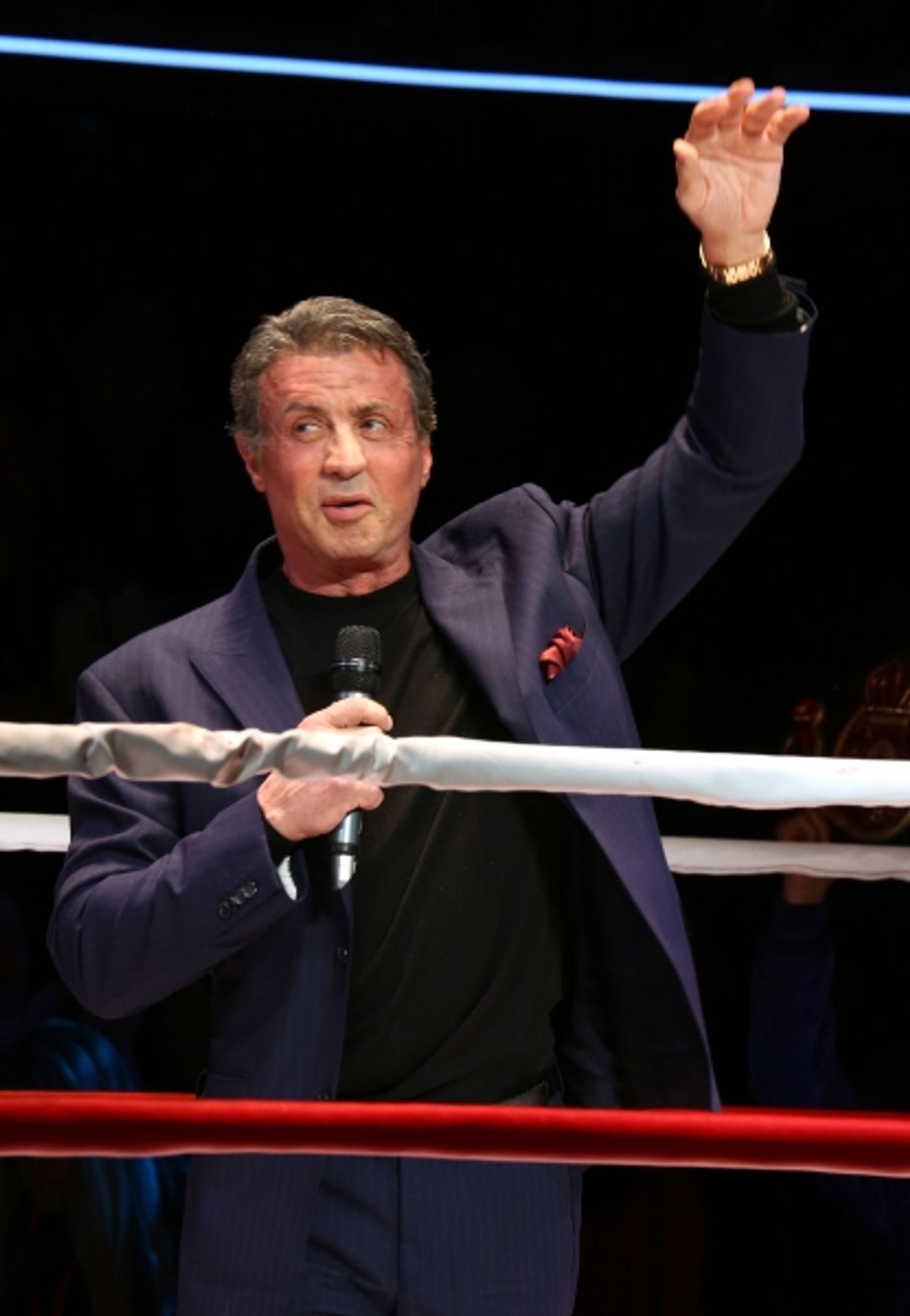 Photo Coverage: ROCKY Comes Out Punching with Surprise Appearance by Sylvester Stallone at First Preview! Image