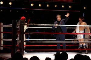 Sylvester Stallone gets back in the ring with Margo Seibert, Terence Archie and Andy  Photo