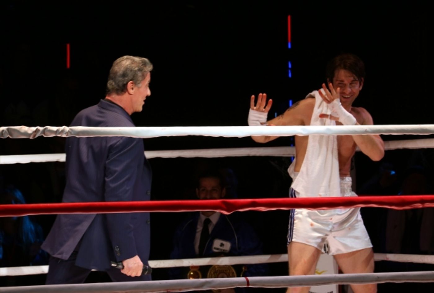 Photo Coverage: ROCKY Comes Out Punching with Surprise Appearance by Sylvester Stallone at First Preview! Image
